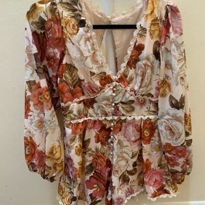 VICI floral romper